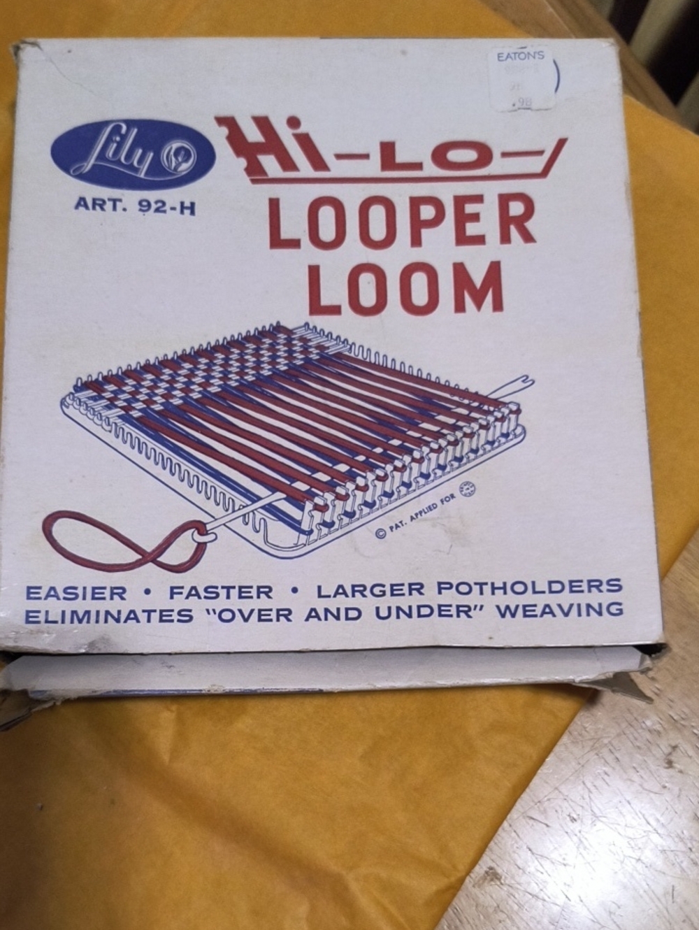 Vintage Lily Hi-Lo Looper Loom B8